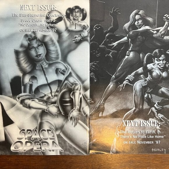 Vintage 1997 Spandex Tights Space Opera Episode 2 & 3 - Picture 2 of 3